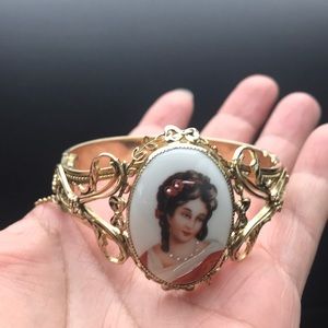 Beautiful limoges porcelain bracelet